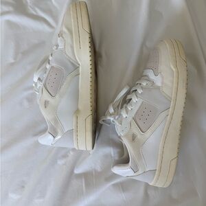 H&M White and Cream Sneakers